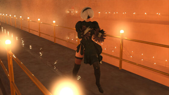 【△100●100】どこぞの地球防衛アンドロイド。敵を排除するために廃工場に潜入したが、セクシーすぎるその義体のせいで現地の人類レジスタンス男性にヤられてしまう。（駅弁ファック編）(Libido-Labo) - FANZA同人