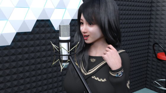 【△50】荻野玲那は声優としても活躍中！官能小説の朗読収録に出向いて、エッチな内容のスクリプトを読みまくる彼女。シリーズ056『お祭りの日に不良たちに輪●されて処女喪失しました…』編(Libido-Labo) - FANZA同人