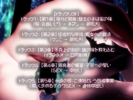 騎士×年下×狂愛。忠犬騎士の下剋上SEX。激しいイラマチオと連続中出しで、婚約破棄の夜に永遠に逃げられない種付けをされて…。 [苺クレープ] | DLsite がるまに